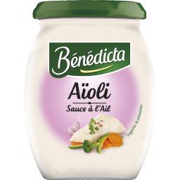 BENEDICTA: SAUCE AIOLI A L'AIL 260G