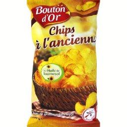 BOUTON D'OR CHIPS A L'ANCIENNE 150G