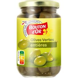 BOUTON D'OR: OLIVE VERTE ENTIERE 200G
