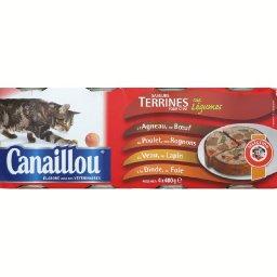 CANAILLOU: TERRINES SAUCE VIANDES LEGUMES 400G