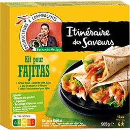 ITINERAIRE DES SAVEURS: KIT POUR FAJITAS 505G